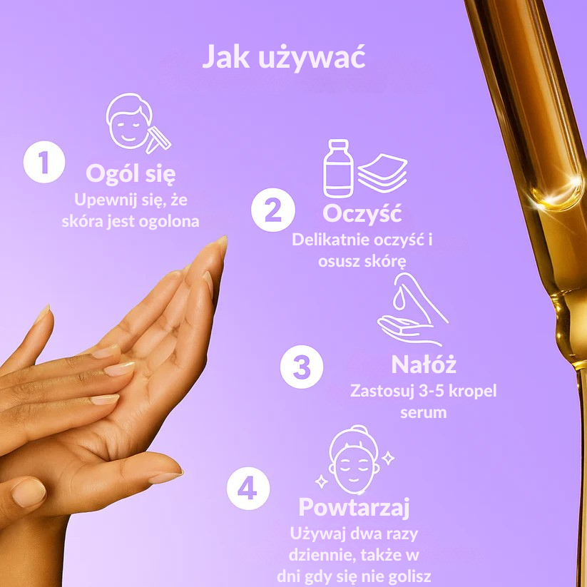 Fiorea – redukuje owłosienie od nasady (Cyperus Rotundus)