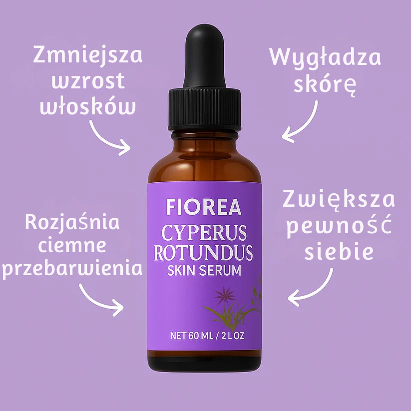 Fiorea – redukuje owłosienie od nasady (Cyperus Rotundus)